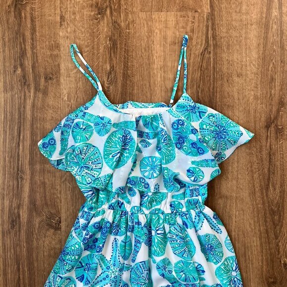 Lilly Pulitzer X Target Blue & White Sea Urchin Dress Sz S - Picture 3 of 13